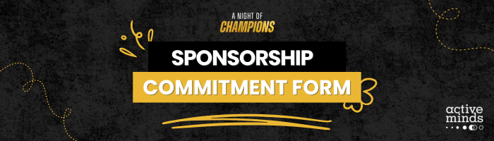 text that reads 'Sponsorship Commitment Form'